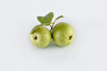 Fresh guava on white background